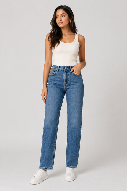 Straight Fit Jeans for Women